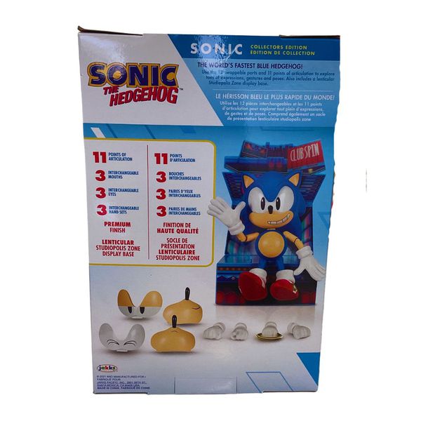 Boneco Do Sonic Edição Colecionador Sunny