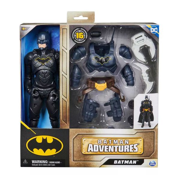 Boneco Batman Armadura de Batalha Sunny