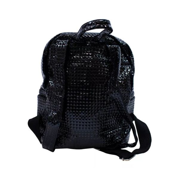 Mochila Feminina Minnie Preta Vernizada Taimés