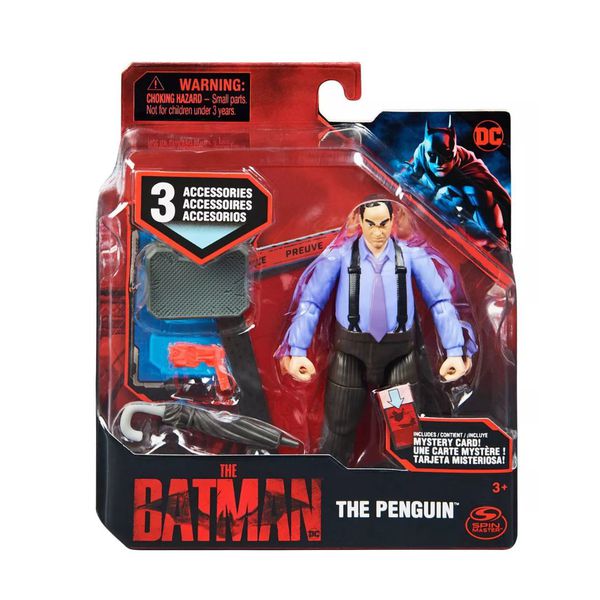 Boneco Mini Figura Pinguim The Batman Sunny
