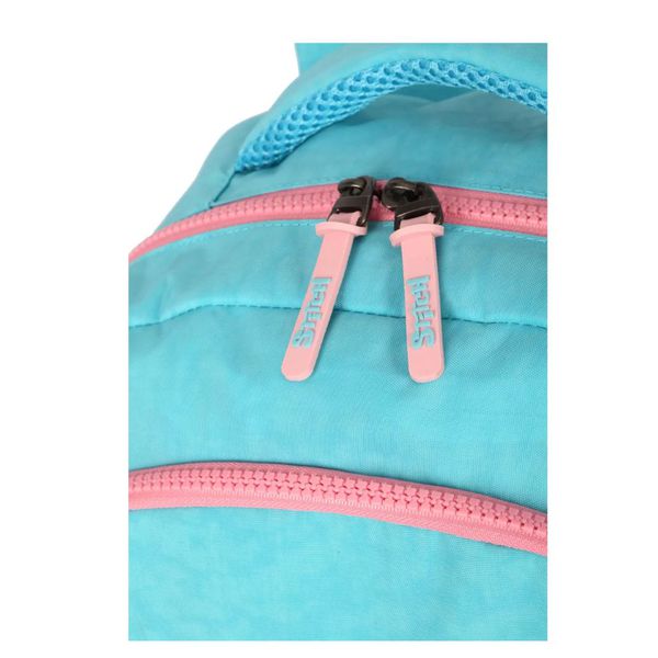 Mochila De Costas Juvenil Stitch Turquesa Luxcel
