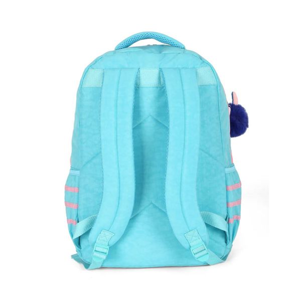 Mochila De Costas Juvenil Stitch Turquesa Luxcel