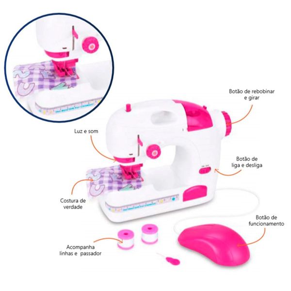 Máquina de Costura Infantil Casa Encantada Zippy Toys