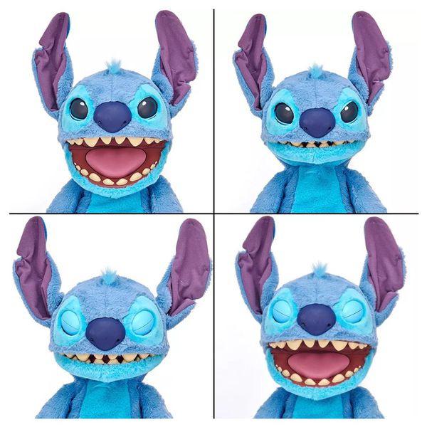 Robo Pelúcia Stitch Real FX 45cm Sunny