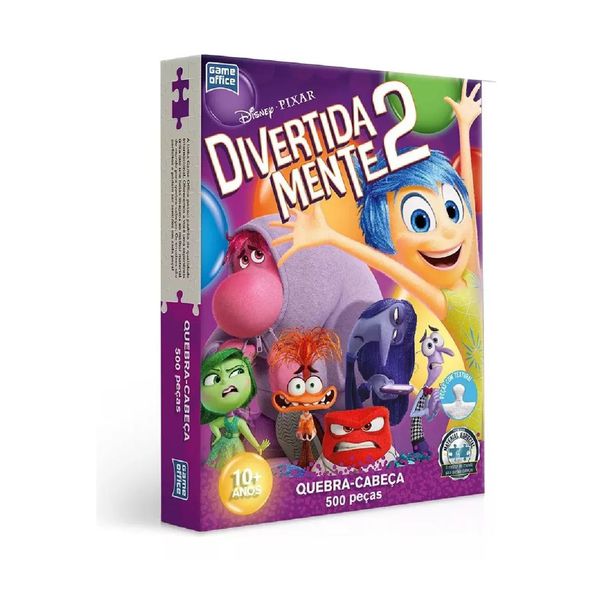 Quebra-Cabeça 500 Peças Divertida Mente 2 Toyster