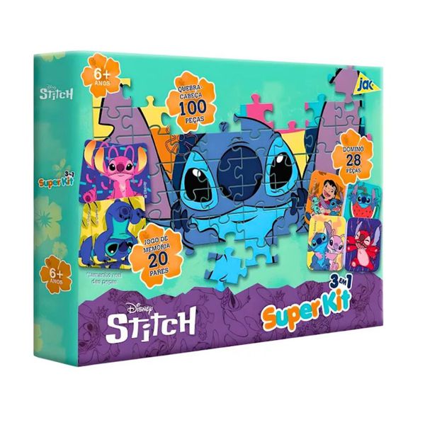 Super Kit 3 em 1 Stitch Toyster