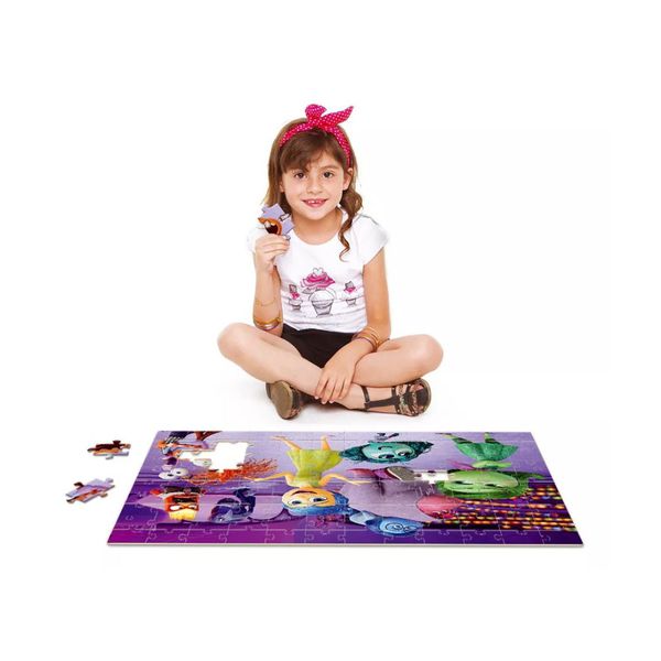 Quebra-Cabeça 120 Peças Divertida Mente 2 Toyster