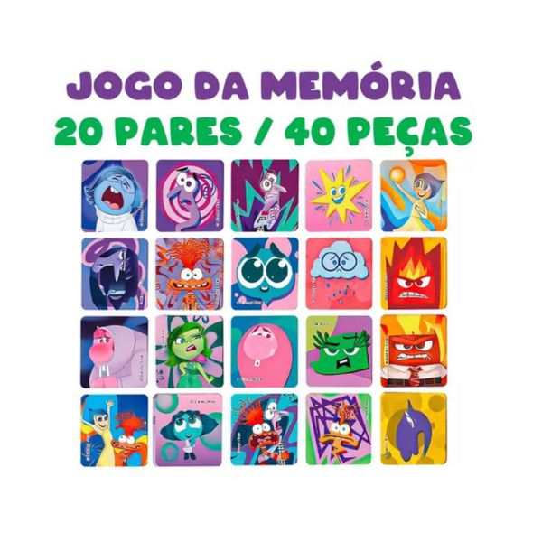 Super Kit 3 em 1 Divertida Mente 2 Toyster