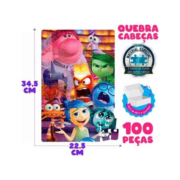 Super Kit 3 em 1 Divertida Mente 2 Toyster