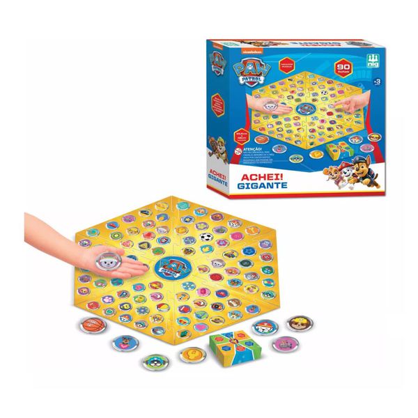 Jogo Achei! Patrulha Canina Nig