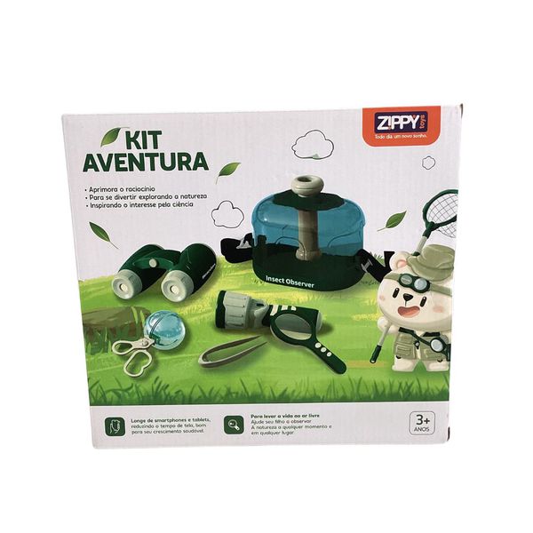 Kit Aventura Infantil Explorando a Natureza 6 Peças Zippy Toys