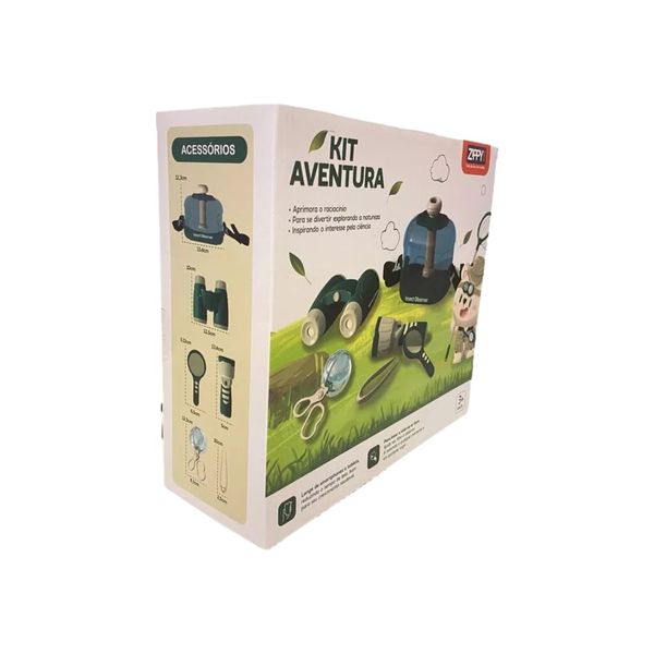 Kit Aventura Infantil Explorando a Natureza 6 Peças Zippy Toys