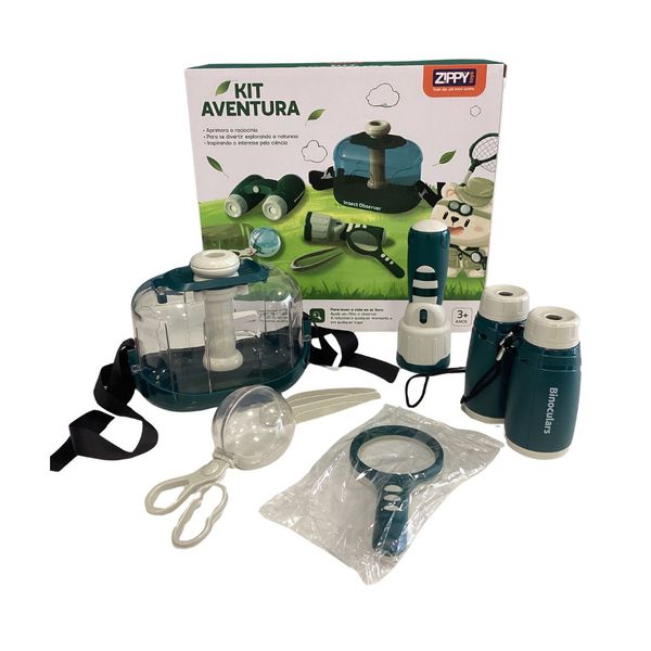 Kit Aventura Infantil Explorando a Natureza 6 Peças Zippy Toys