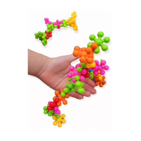 Brinquedo Montar Plukt Estrelas 100 Peças Pakitoys