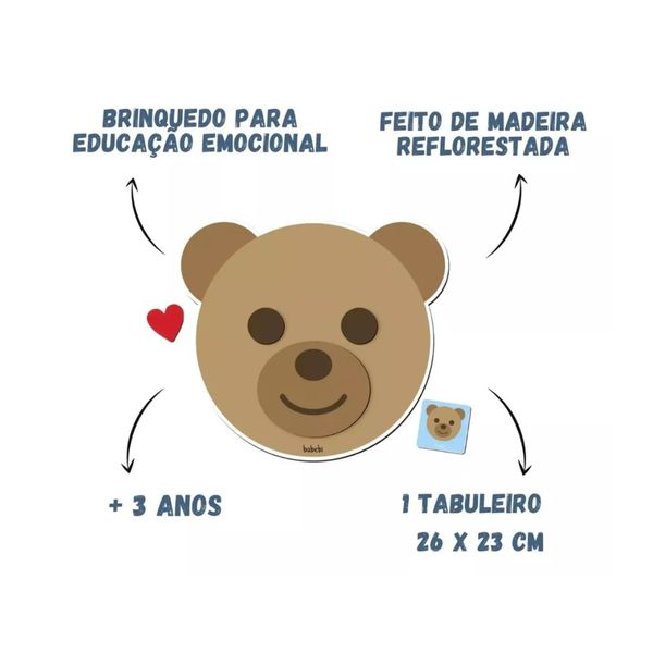 Jogo Educativo Como Me Sinto Babebi