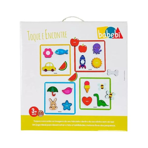 Jogo Educativo Toque E Encontre Babebi