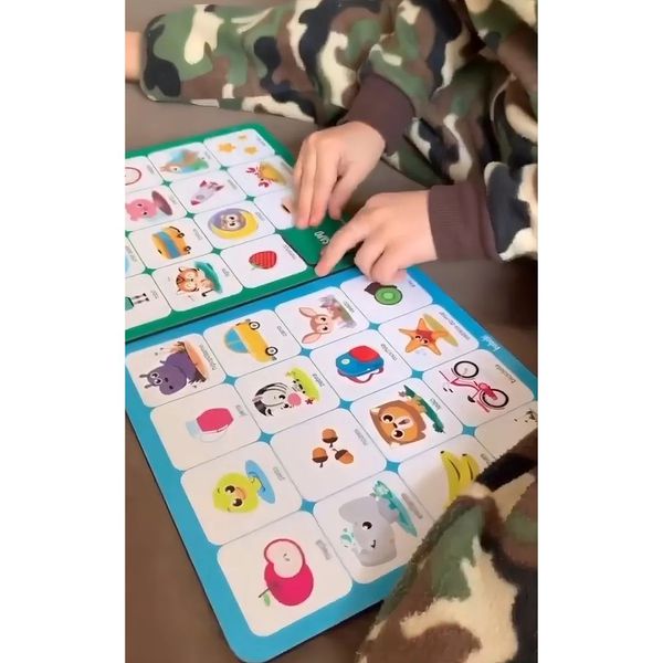 Bingo Educativo Palavras Babebi