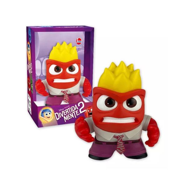 Boneco Raiva Divertida Mente 2 Lider Brinquedos
