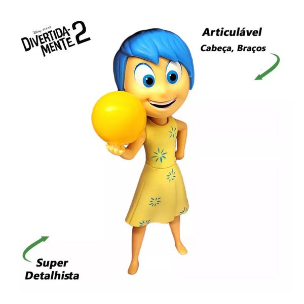 Boneca Alegria Divertida Mente 2 Lider