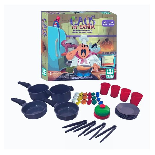 Jogo Caos na Cozinha Nig 