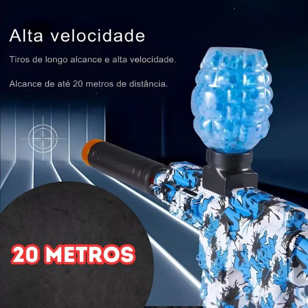 Xniper Lançador De Bolinha De Gel Cyber Hunter Polibrinq