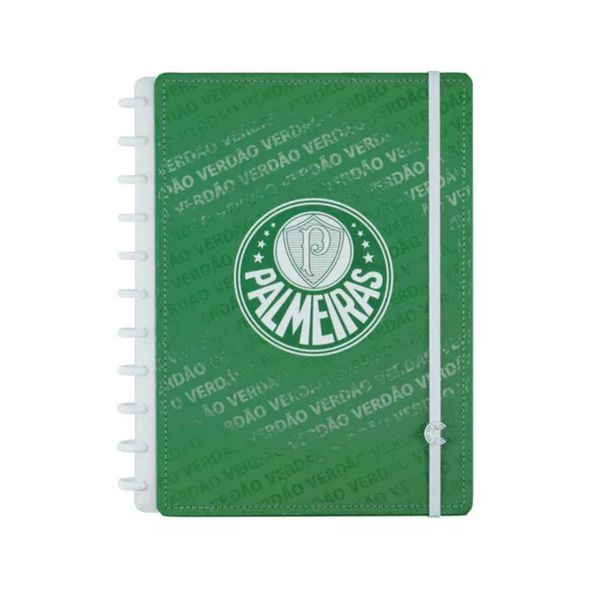 Caderno Inteligente Palmeiras Grande 80 Folhas Oficial