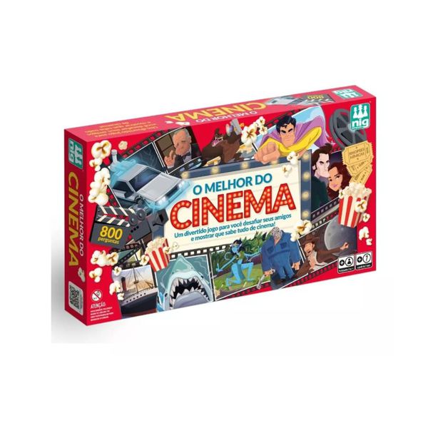 Jogo O Melhor Do Cinema 800 Perguntas Mímicas Sinopses Nig
