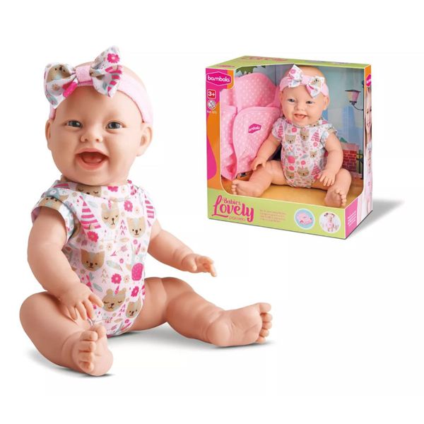 Boneca Lovely Babies Passeio Bambola