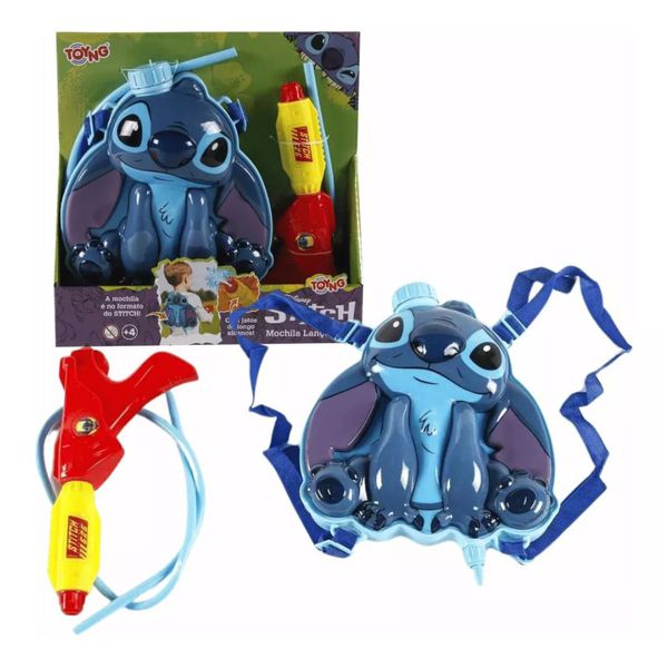 Mochila Lança Água do Stitch Toyng