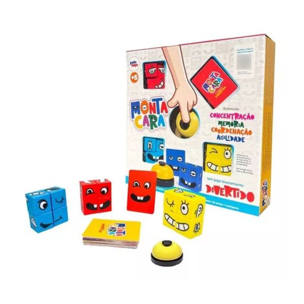 Jogo Monta Cara Pakitoys