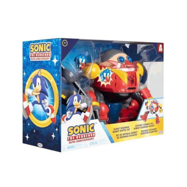 Sonic Gigante Eggman Robot Battle Candide
