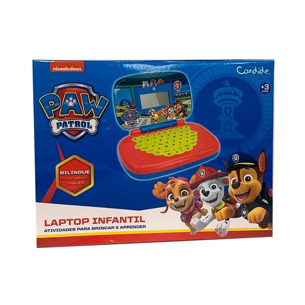 Laptop Educativo Patrulha Canina Candide