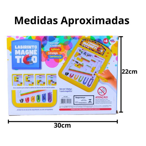 Labirinto Magnético Pakitoys 