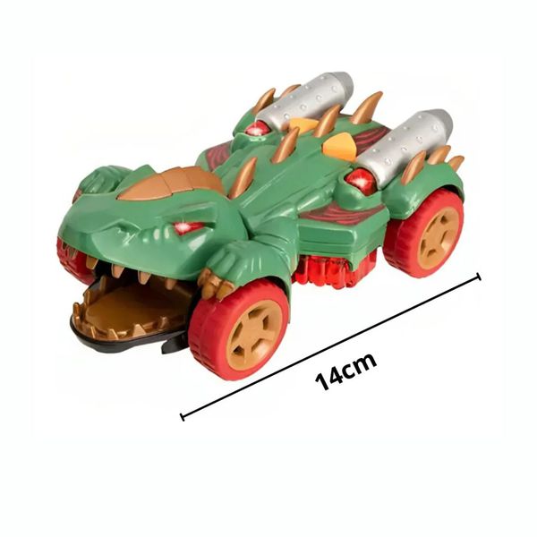 Monster Minis Dino Teamsterz Com Luzes, Sons e Muita Aventura Fun