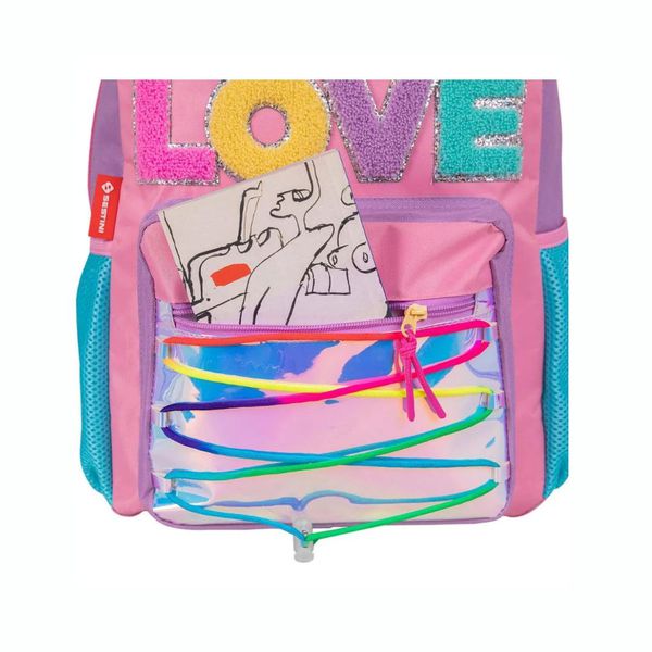 Mochila De Costas Love Colors Girls Sestini