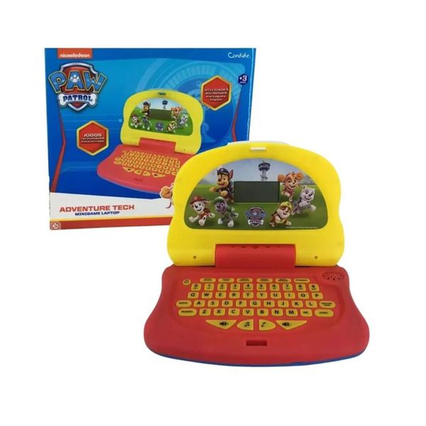 Laptop Infantil Bilíngue Patrulha Canina Candide