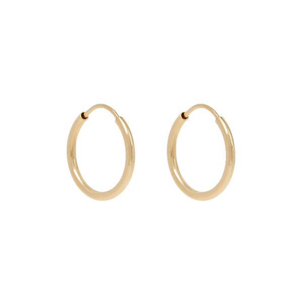 Brinco de ouro amarelo 18k - Argola