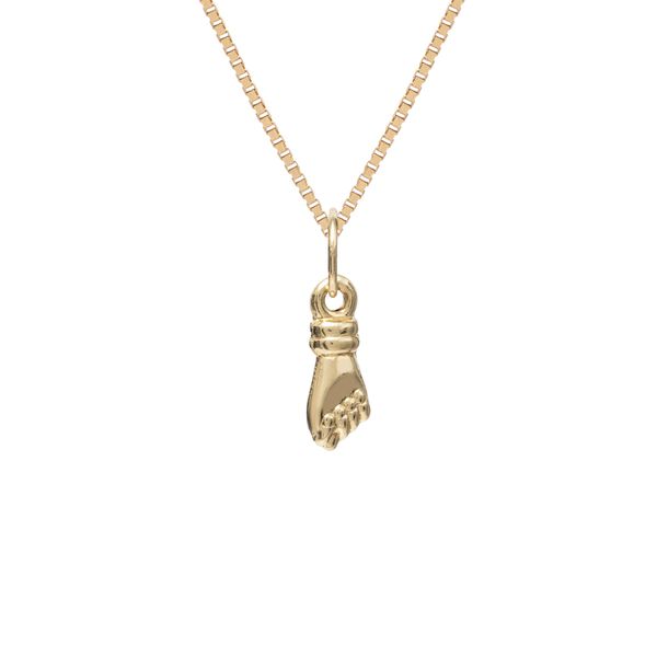 Pingente ouro amarelo 18k - Figa 