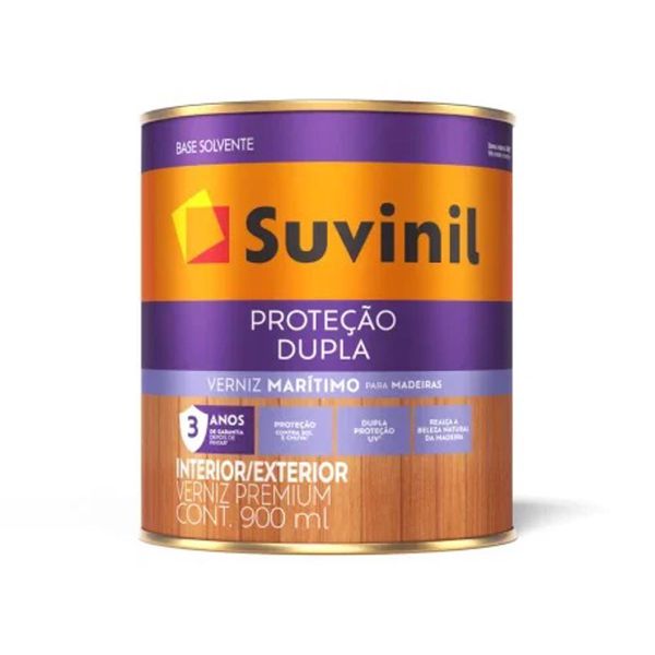 SUVINIL VERNIZ MARÍTIMO PROTEÇÃO DUPLA BRILHANTE 900ML