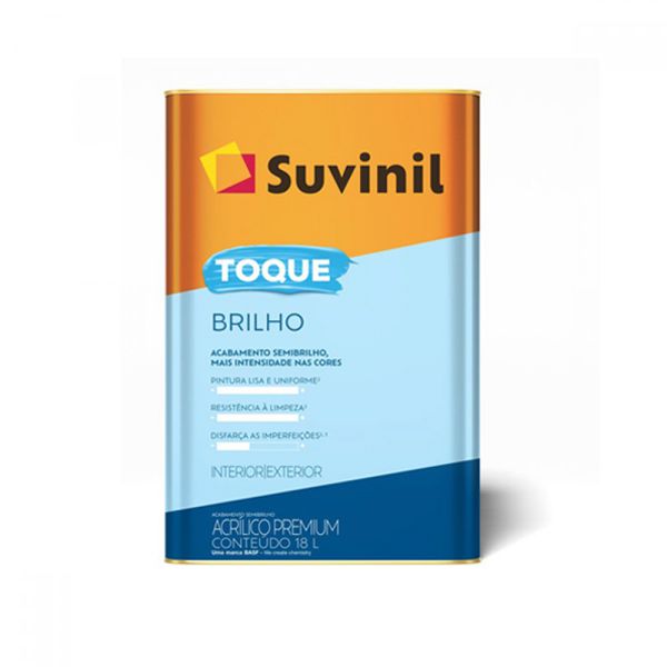 SUVINILTOQUE BRILHO BRANCO SEMIBRILHO 18L