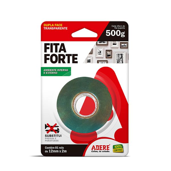 KIT 36 FITA FORTE DUPLA FACE ADERE 12X2