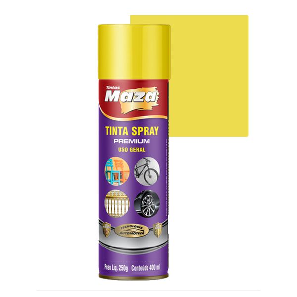 SPRAY LUMINOSO AMARELO MAZA