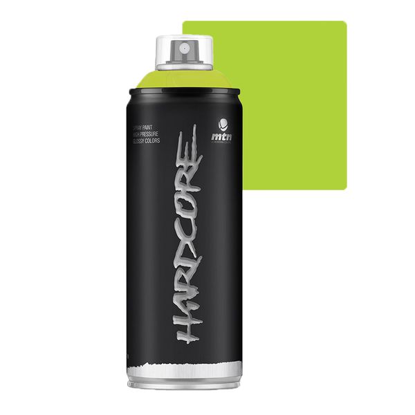 SPRAY HARDCORE VERDE MOJITO BRILHANTE RV236 MONTANA 400ML