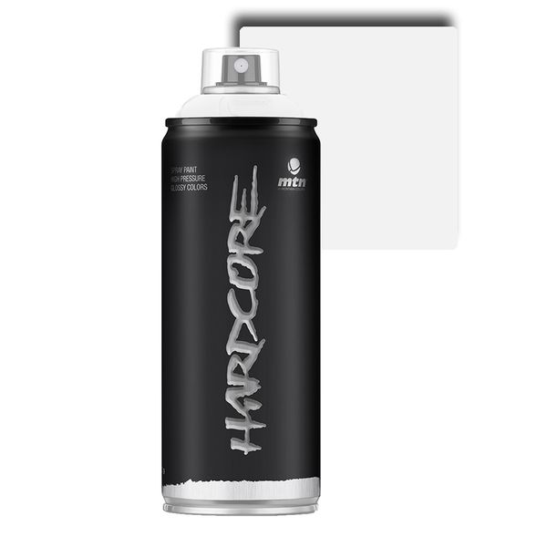 SPRAY HARDCORE BRANCO BRILHANTE RC9020 MONTANA 400ML