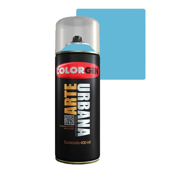 COLORGIN SPRAY ARTE URBANA AZUL ATLÂNTICO 400ML