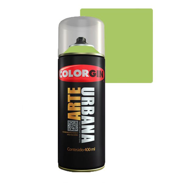 COLORGIN SPRAY ARTE URBANA VERDE NEON 905 400ML