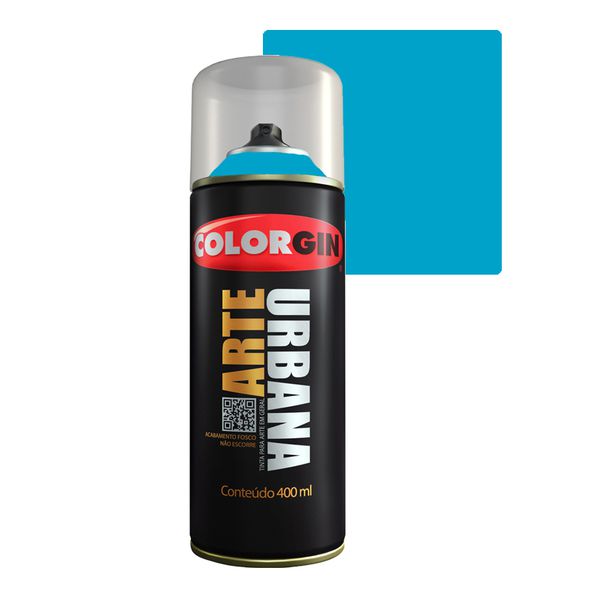 COLORGIN SPRAY ARTE URBANA AZUL CELESTE 965 400ML