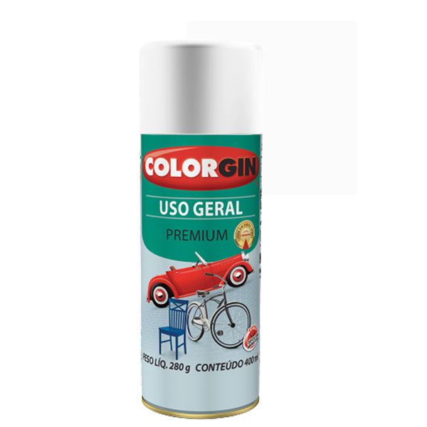 COLORGIN SPRAY USO GERAL BRANCO REFRIGERADOR 400ML