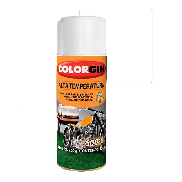 COLORGIN SPRAY ALTA TEMPERATURA BRANCO FOSCO 300ML