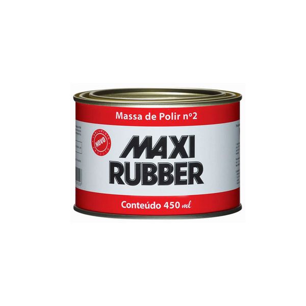 MASSA DE POLIR Nº 2 MAXI RUBBER 490GR